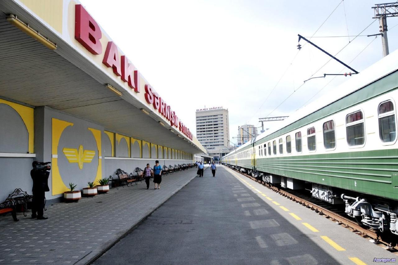 Demir Yol Plaza Hotel Baku Kültér fotó